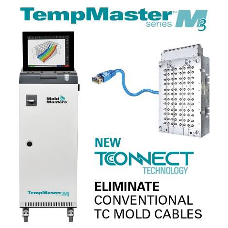 TempMaster M3 New TConnect Eliminate Conventional TC Mold Cables