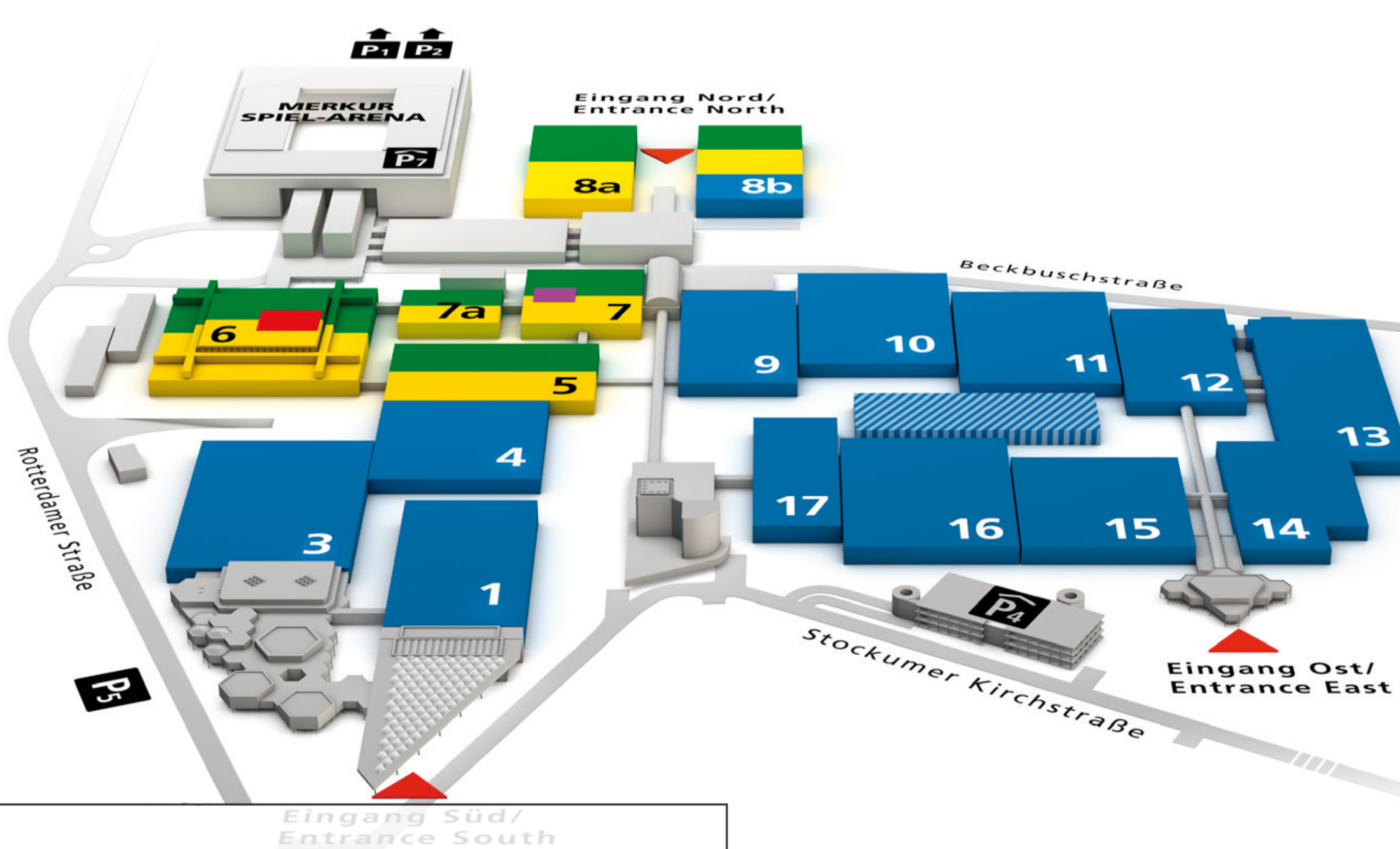 Map Messe Düsseldorf